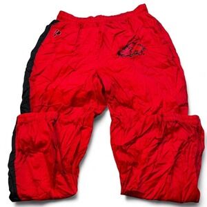 Vintage Arkansas Razorbacks pro player windbreaker pants size XL